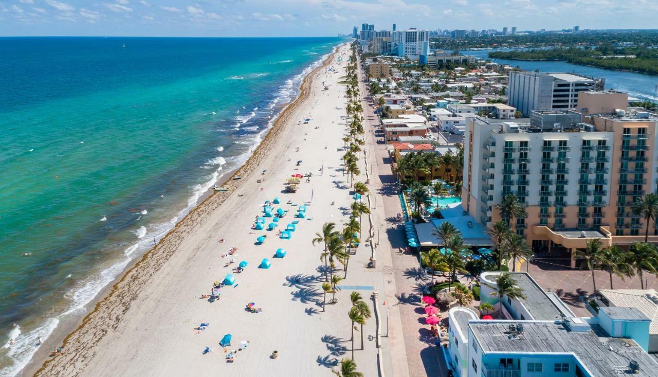 Walkabout 1 Tower Suite In The Heart Of Hollywood Beach Exterior foto